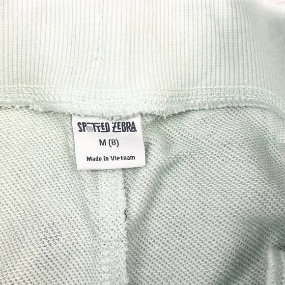 New Spotted Zebra Boys Sweat Activewear Retro Print Short Outfit Medium - Picture 7 of 8